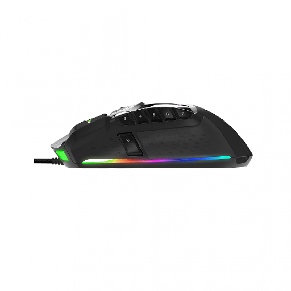 PATRIOT VIPER V570 BLACKOUT, RGB GAMING MOUSE LASER/12000DPI