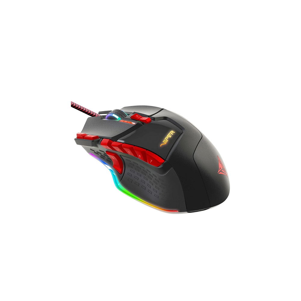 PATRIOT VIPER V570, RGB GAMING MOUSE LASER/12000DPI