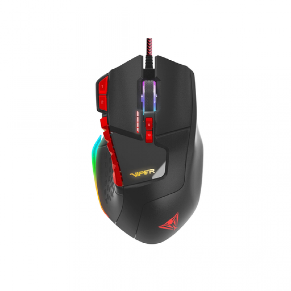 PATRIOT VIPER V570, RGB GAMING MOUSE LASER/12000DPI