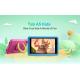 BlackView TAB A6  Kids 8" Tablet με WiFi (3GB/64GB) Donut Blue 