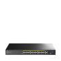 Cudy FS1026PS1 – Unmanaged PoE+ Switch με 24x PoE και 2 uplink