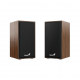 GENIUS SPEAKERS 1WAY, 2.0CH, 06W, 2", WOODEN, BROWN, USB, V/