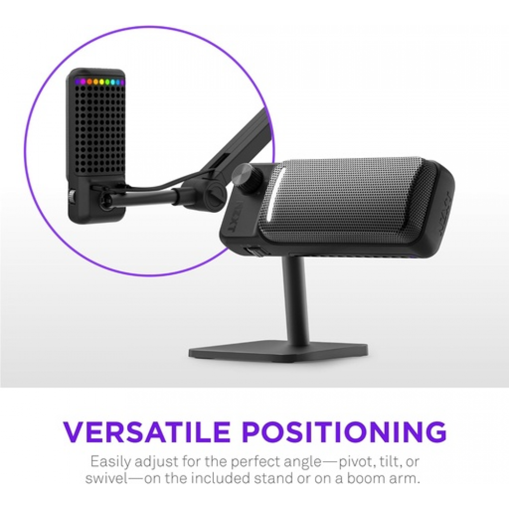 NZXT Capsule Elite Gaming Microphone Black