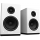 NZXT Relay PC Gaming Desktop Speakers White