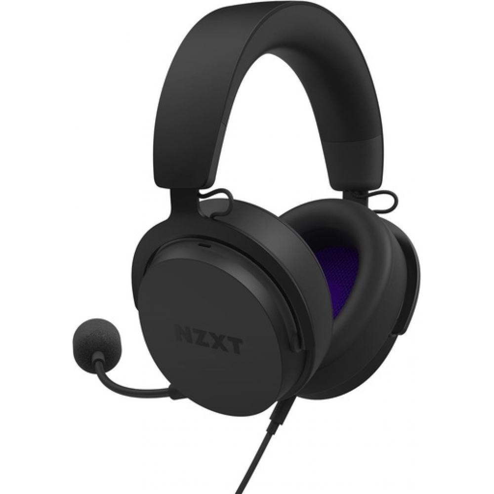 NZXT Relay Wired PC Gaming Headset Black