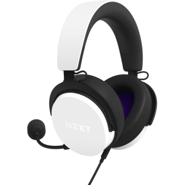 NZXT Relay Wired PC Gaming Headset White NZXT Relay Wired PC Gaming Headset White
