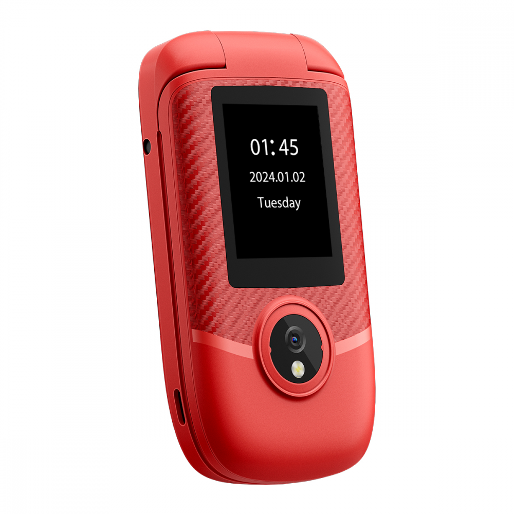 BlackView N2000 4G Flip phone Red