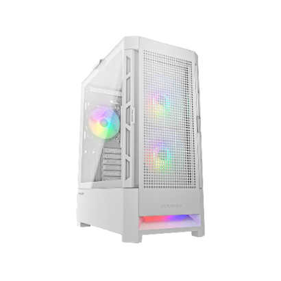 Cougar AirFace RGB Gaming Midi Tower White