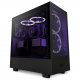 NZXT H5 Flow Gaming Midi Tower Κουτί Υπολογιστή με Πλαϊνό Παράθυρο Μαύρο