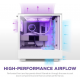 H5 (2023) Flow RGB Edition ATX Mid Tower Chassis White Color