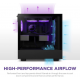 H Series H5 (2024) Flow RGB Edition ATX Mid Tower Chassis Black Color