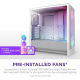 H Series H5 (2024) Flow RGB Edition ATX Mid Tower Chassis White Color