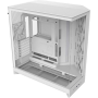NZXT H9 Flow Large Dual-Chamber Mid-Tower ATX Airflow Case White