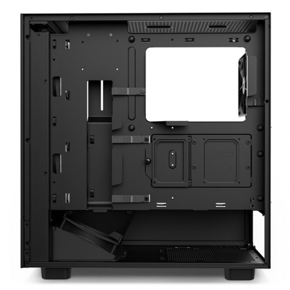 NZXT H5 Flow Gaming Midi Tower Κουτί Υπολογιστή με Πλαϊνό Παράθυρο Μαύρο