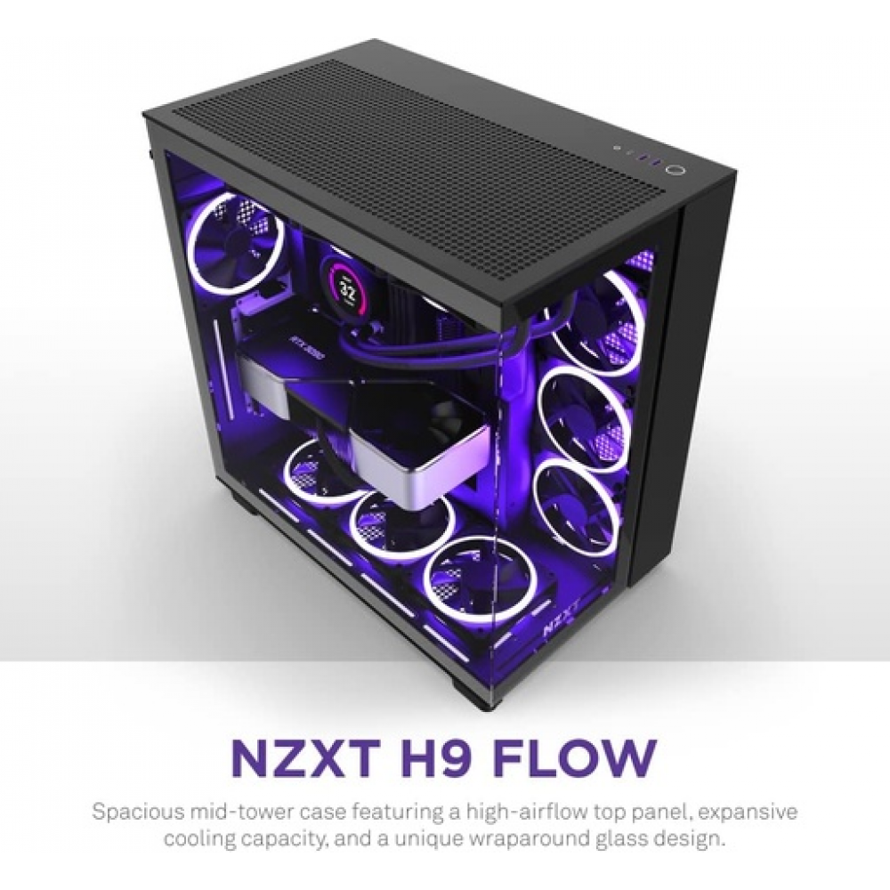 NZXT H9 Flow Black