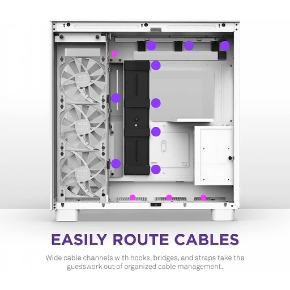 NZXT H9 Flow White