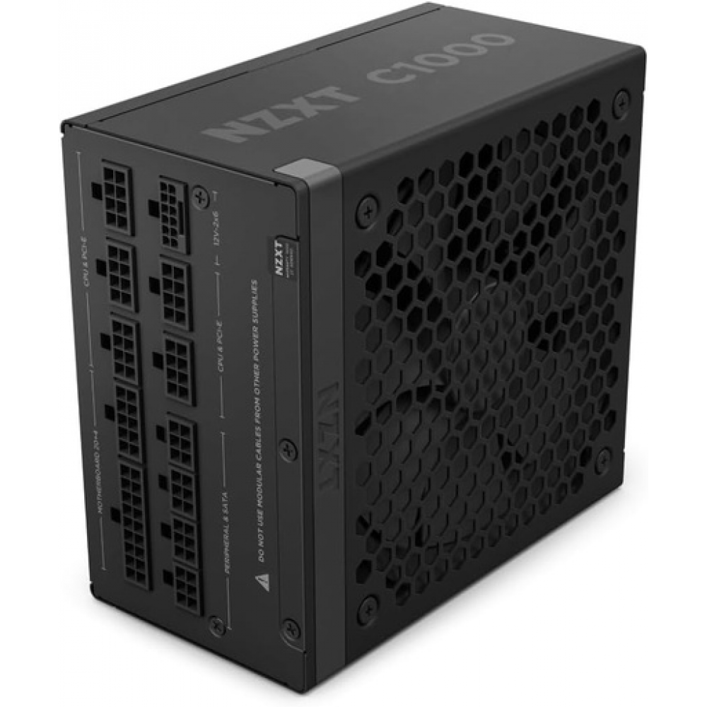 NZXT C1000 Gold ATX 3.1 - Fully modular and quiet PC gaming power supply