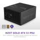 NZXT C850 Gold ATX 3.1 - Fully modular and quiet PC gaming power supply