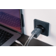 Verbatim GaN USB-A και USB-C 35W Power Delivery / Quick Charge 3.0 Gray 