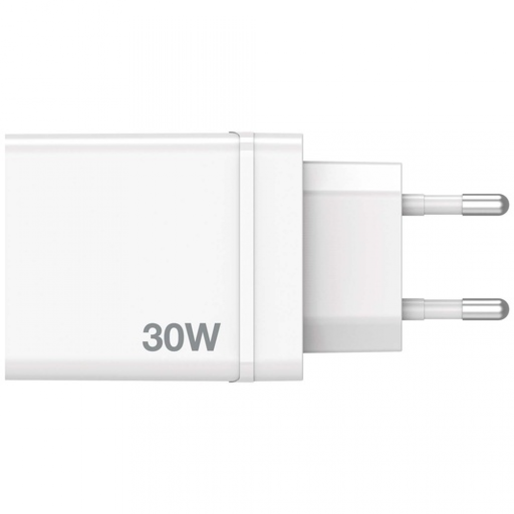 CHR-30EU2 USB Charger 30W with 1 x USB-C® PD 20 W / 1 x USB-A QC 3.0 / 2 x USB-A 10W White (EU)				