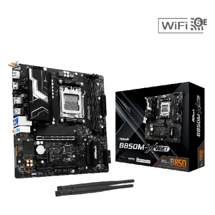 ASRock B850M-X Motherboard Micro ATX με AMD AM5 Socket