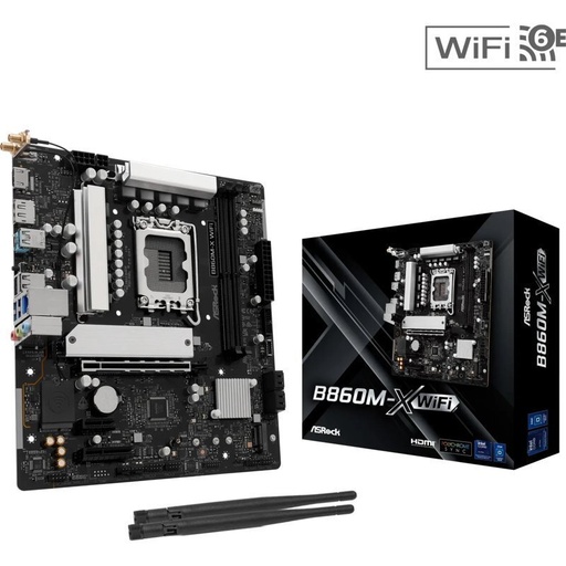 ASRock B860M-X WiFi Motherboard Micro ATX με Intel 1851 Socket
