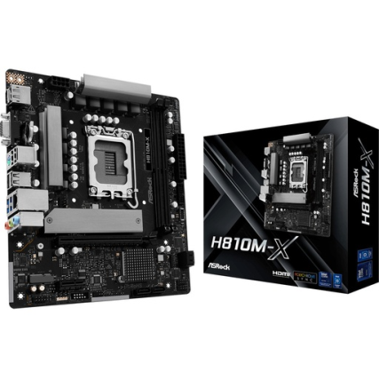 ASRock H810M-X WiFi Motherboard Micro ATX με Intel 1851 Socket