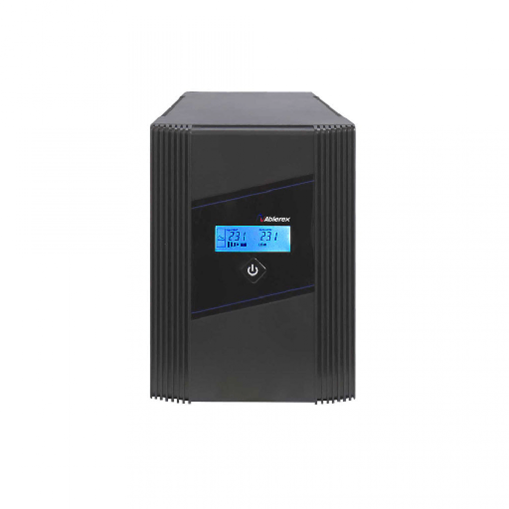 UPS ABLEREX 1KVA/600W LINE INTERACTIVE USB, SHUKO, IEC, LCD