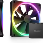NZXT F140 RGB Duo Twin Pack & RGB Controller Black