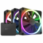 NZXT F120 RGB Case Fan με Σύνδεση 4-Pin PWM 3τμχ