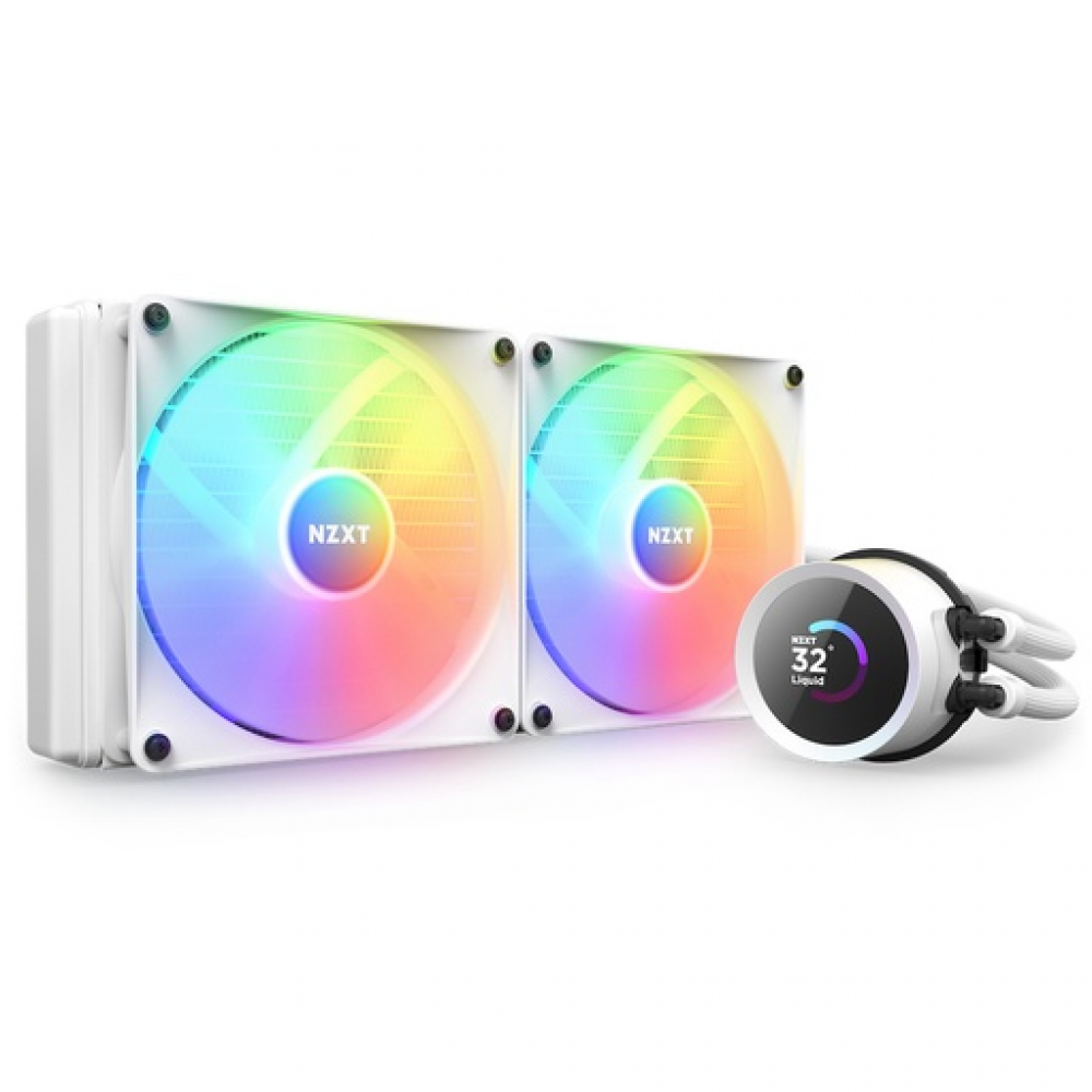 NZXT CPU Cooler Kraken 280 RGB White 