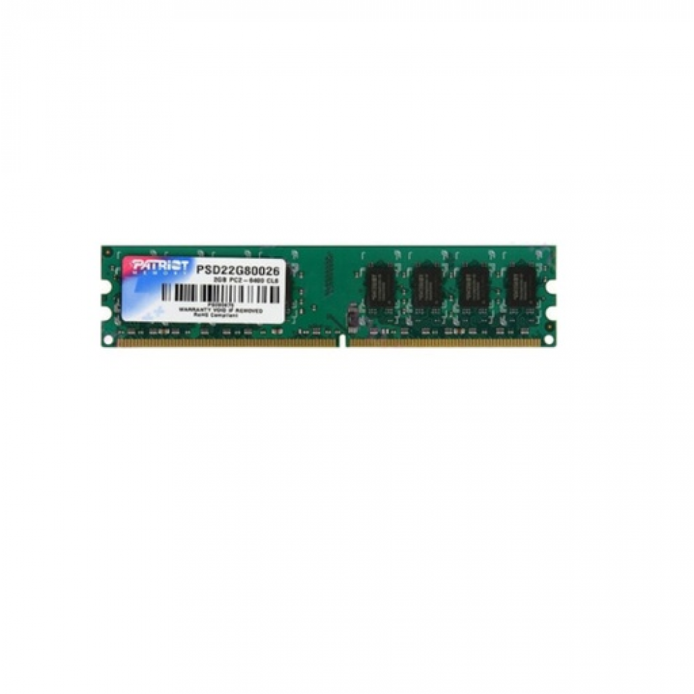 PATRIOT SIGNATURE DDR2 02GB 0800MHz PC2-6400 2R/2S