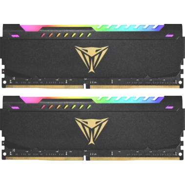 V4S RGB 2X8GB 3200MHZ CL18 VIPER STEEL RGB BLACK HS DUAL