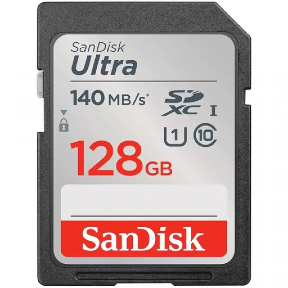 Sandisk Ultra SDXC 128GB Class 10 U1 UHS-I 