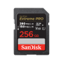 Sandisk Extreme Pro SDXC 256GB V60, C10, UHS-II
