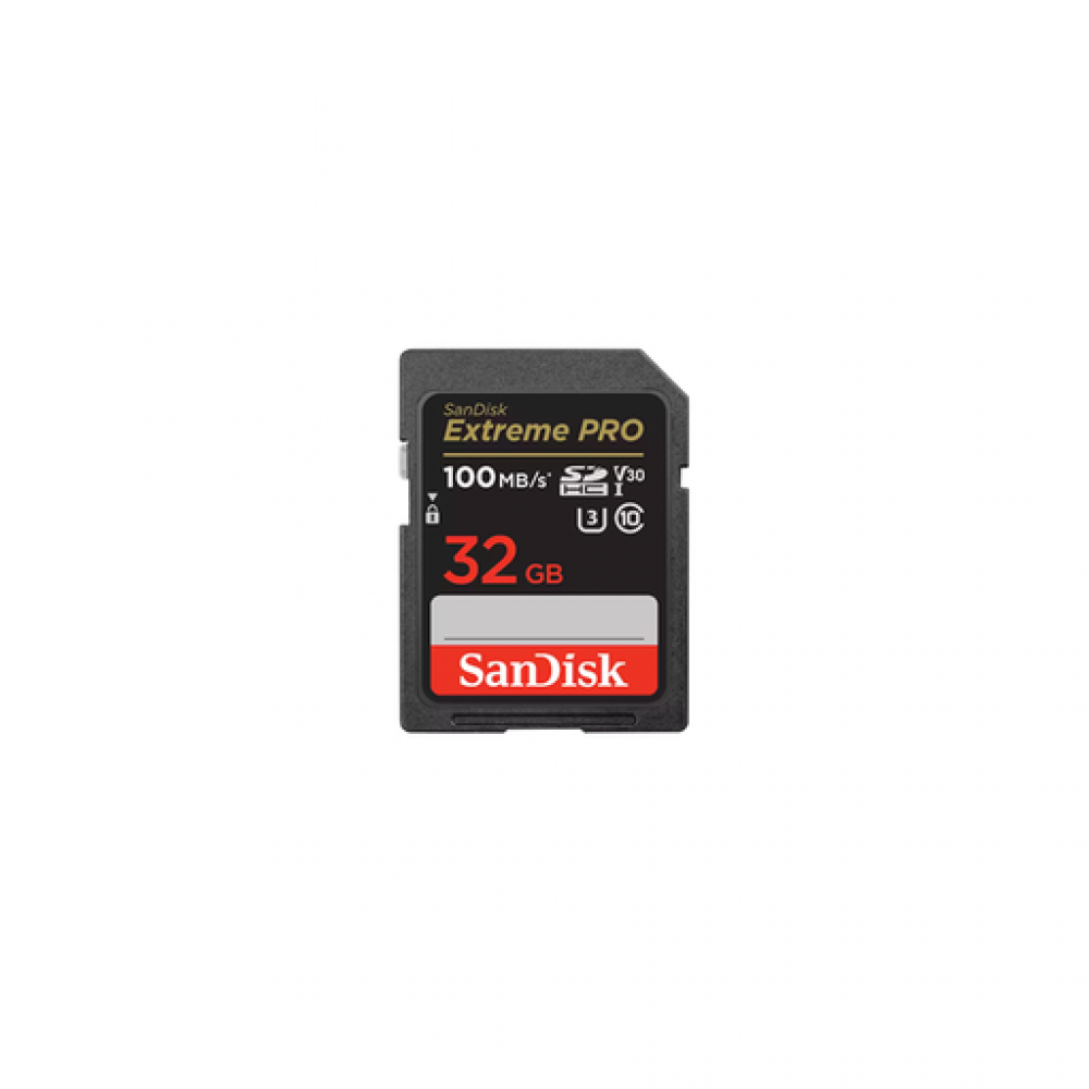 Sandisk Extreme Pro SDXC 32GB Class 10 U3 V30 UHS-I