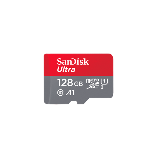 SanDisk Ultra microSDXC 128GB + SD Adapter