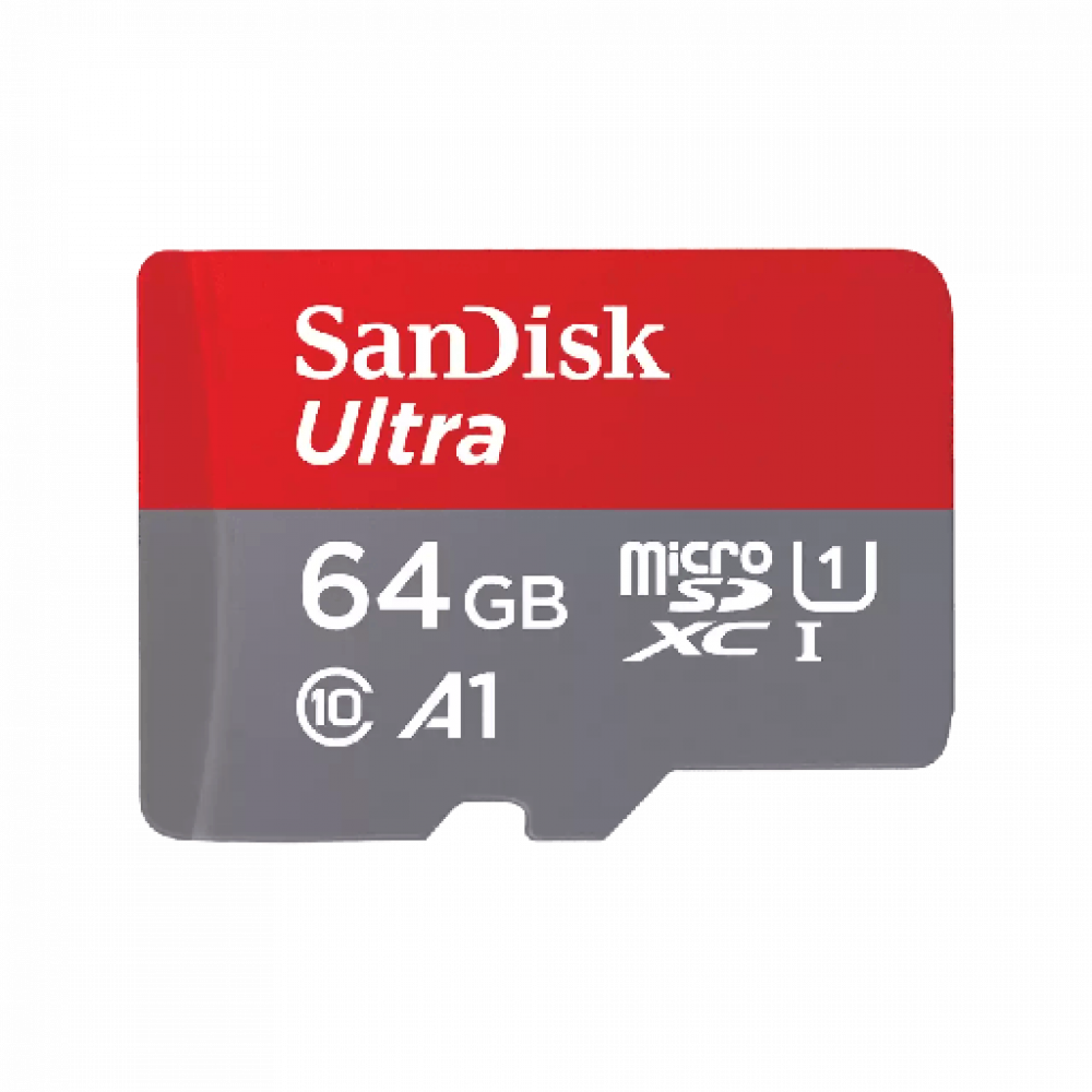 Sandisk Ultra microSDXC 64GB Class 10 U1 A1 UHS-I + Adapter