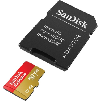 Sandisk Extreme microSDXC 256GB U3 V30 A2 UHS-I Sandisk Extreme microSDXC 256GB U3 V30 A2 UHS-I