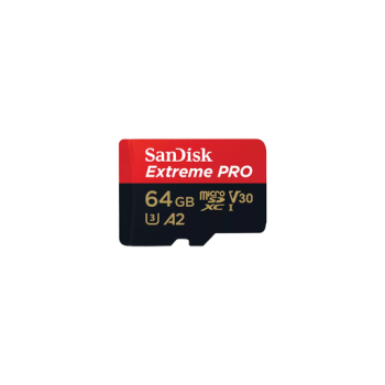 Sandisk Extreme Pro microSDXC 64GB Class 10 U3 V30 A2 UHS-I με αντάπτορα Sandisk Extreme Pro microSDXC 64GB Class 10 U3 V30 A2 UHS-I με αντάπτορα