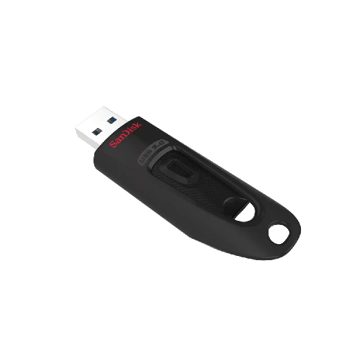 Sandisk Ultra 64GB USB 3.0 Stick Μαύρο