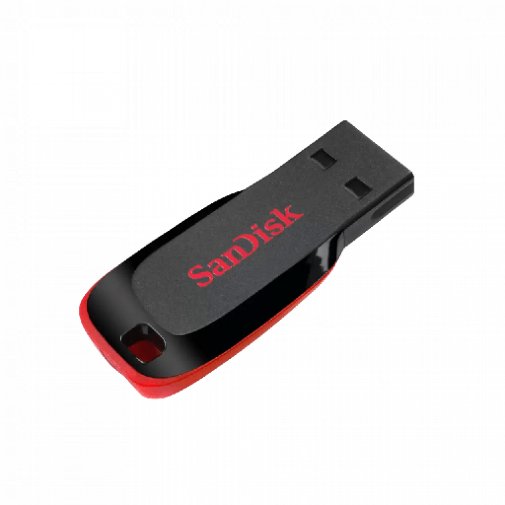 Sandisk Cruzer Blade 16GB USB 2.0 Stick Μαύρο