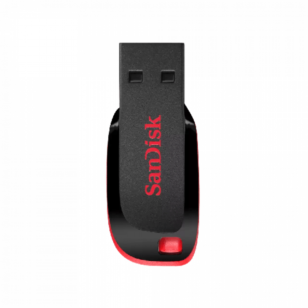 Sandisk Cruzer Blade 16GB USB 2.0 Stick Μαύρο