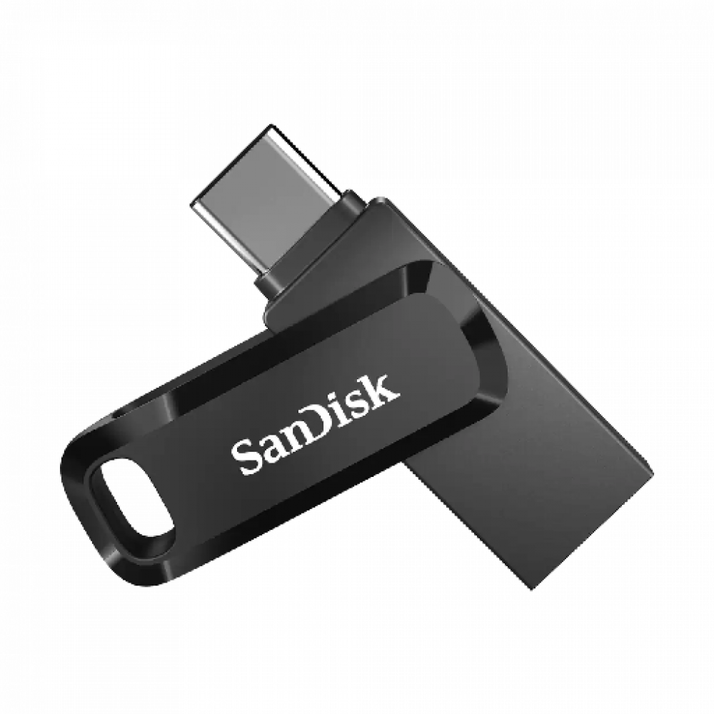 Sandisk Ultra Dual Drive Go 64GB USB 3.1 Stick με σύνδεση USB-C & USB-A Μαύρο