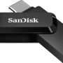 Sandisk Ultra Dual Drive Go 256GB USB 3.1 Stick με σύνδεση USB-C & USB-A Μαύρο