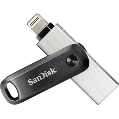 Sandisk iXpand 64GB USB 3.0 Stick με σύνδεση Lightning & USB-A Μαύρο