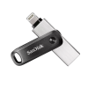 Sandisk iXpand 128GB USB 3.0 Stick με σύνδεση Lightning & USB-A Μαύρο