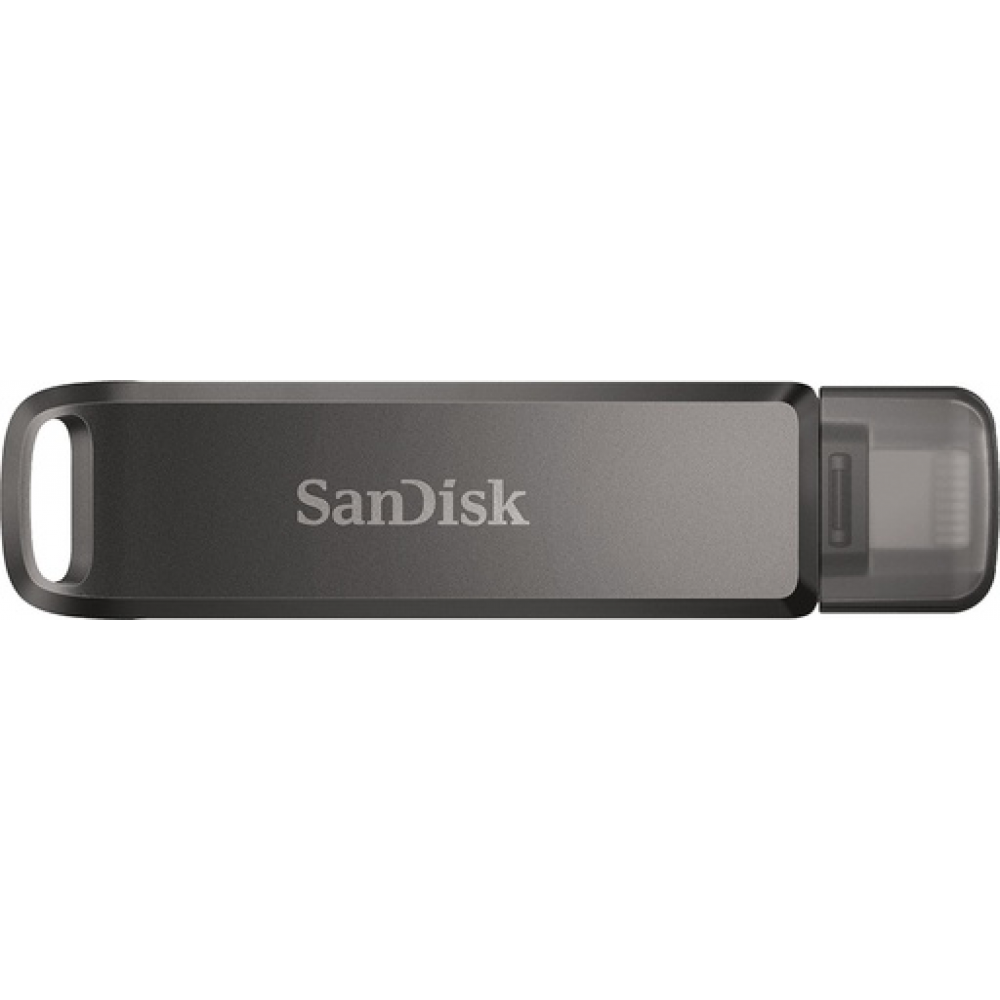 Sandisk iXpand Luxe 64GB USB 3.1 Stick με σύνδεση Lightning & USB-C Μαύρο