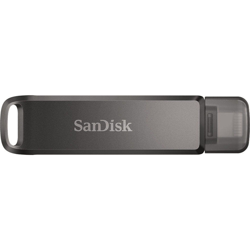 Sandisk iXpand Luxe 128GB USB 3.1 Stick με σύνδεση Lightning & USB-C Μαύρο