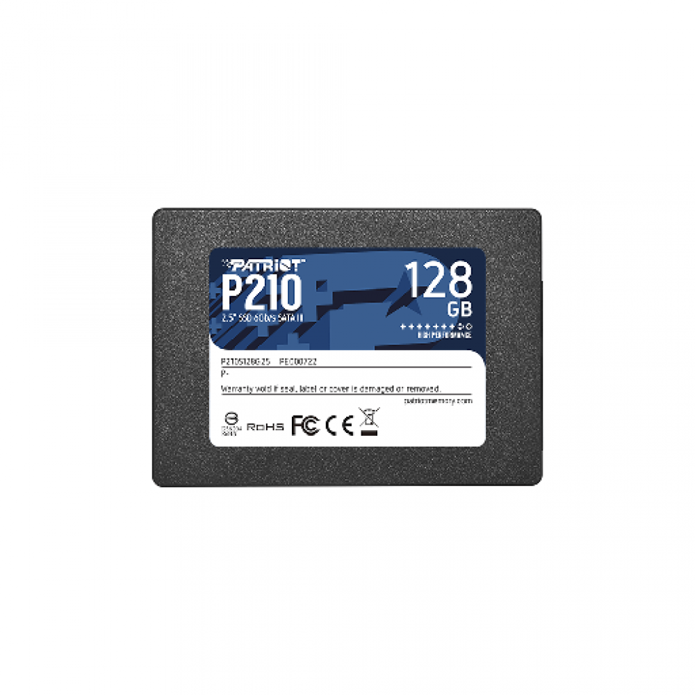 PATRIOT P210, 128GB 2.5"/SATA3 450/350MBs 30K/30K